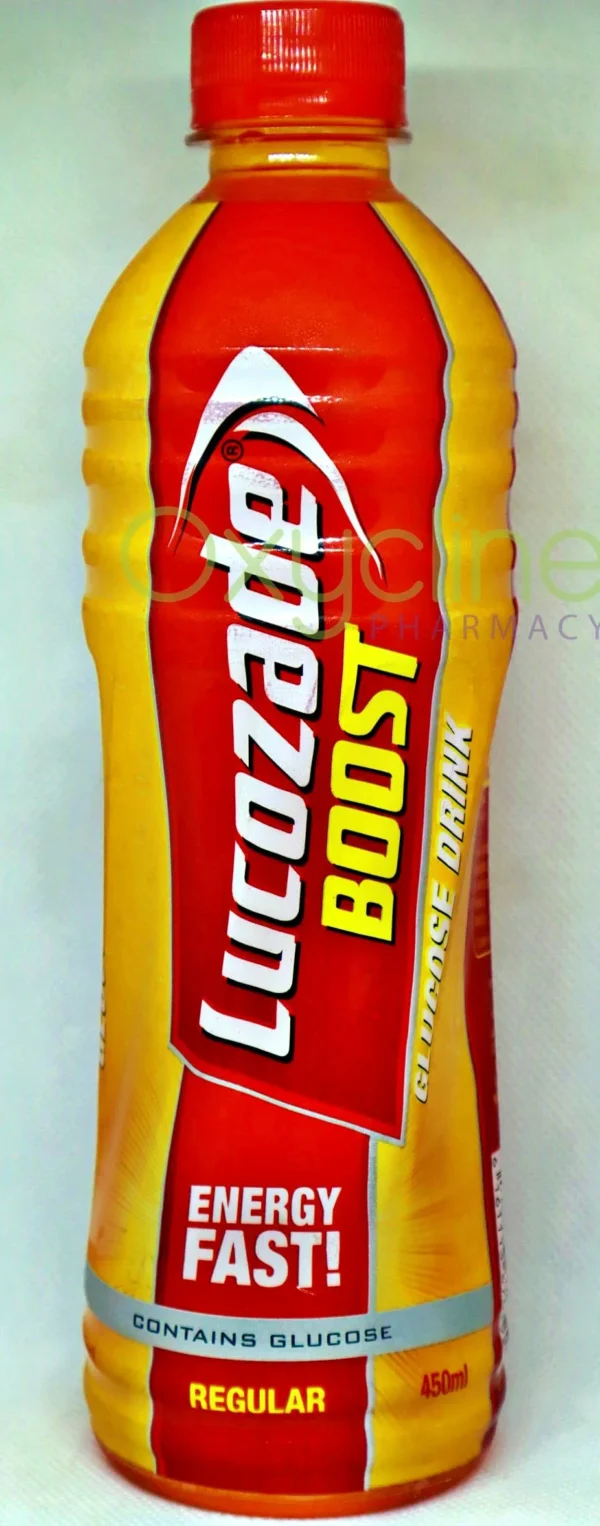 LUCOZADE BOOST GLUCOSE DRINK 450ml
