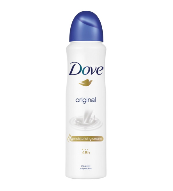 DOVE ORIGINAL ANTI-PERSPIRANT/ANTI-TRANSARENT 250mL