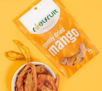 REELFRUIT GENTLY DRIED MANGO 100g