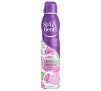 SOFT&GENTLE ROSE FEVER  DEODORANT 250ml